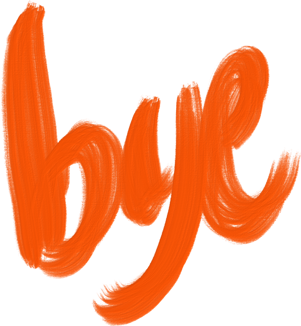 bye bye