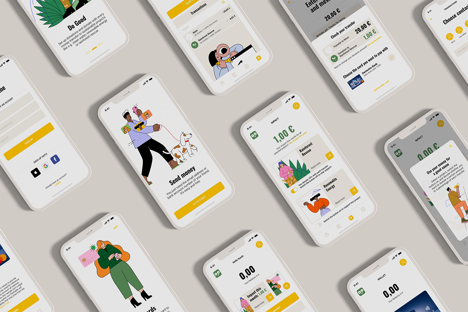 GoodWally Wallet App _ UX UI Design __ Inga_2